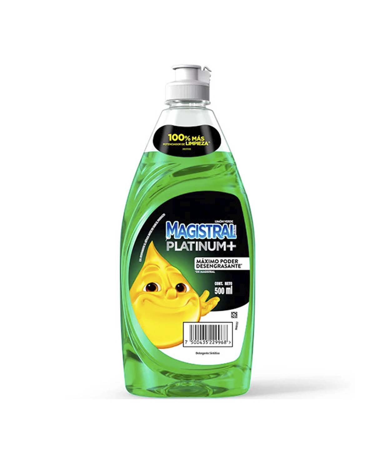 Detergente Magistral Platinum Limon Verde x 300 Ml